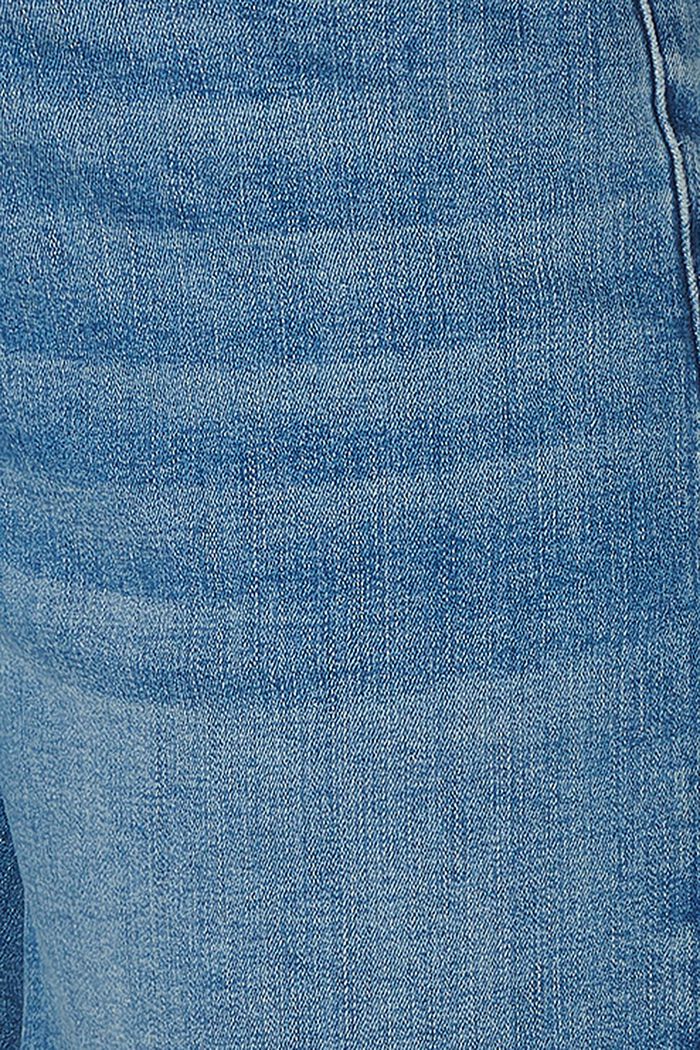 MATERNITY Jeansshorts mit Überbauchbund, BLUE MEDIUM WASHED, detail image number 4