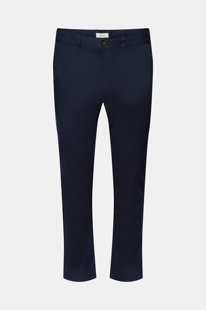 Chino stretch en coton, NAVY, detail image number 7