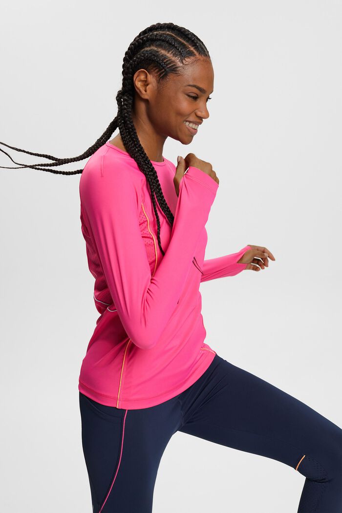 Active Longsleeve, PINK FUCHSIA, detail image number 0