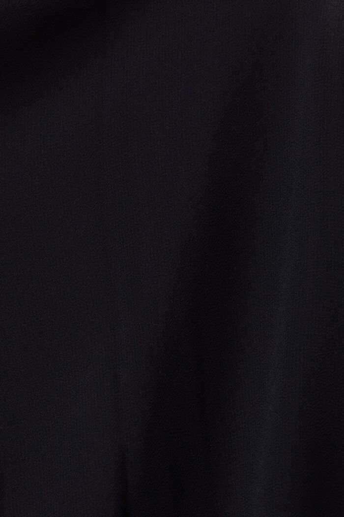 Cardigan en mousseline de style châle, BLACK, detail image number 4