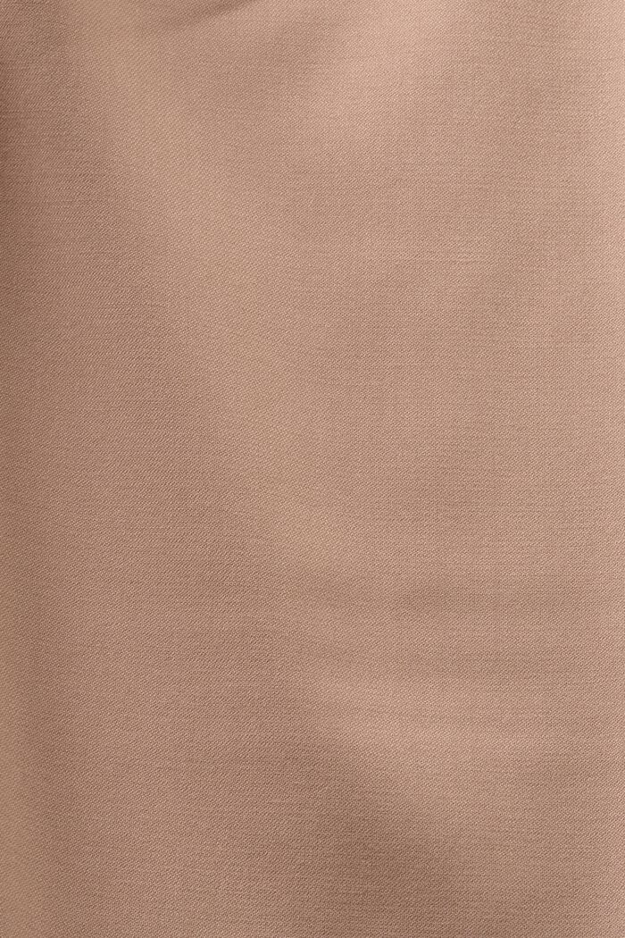 Chino à taille haute et ceinture, TAUPE, detail image number 5