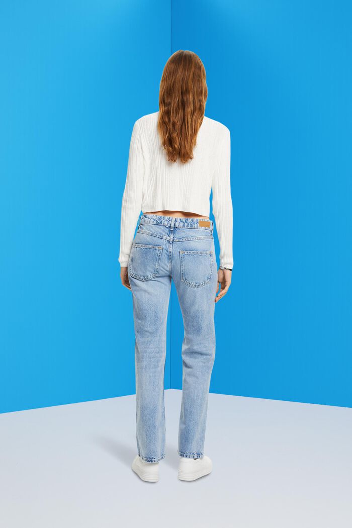 Ausgestellte Retro-Jeans mit mittelhohem Bund, BLUE MEDIUM WASHED, detail image number 3
