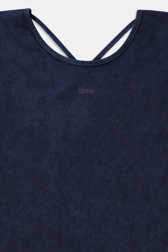 T-shirt au look délavé, BLUE DARK WASHED, detail image number 2