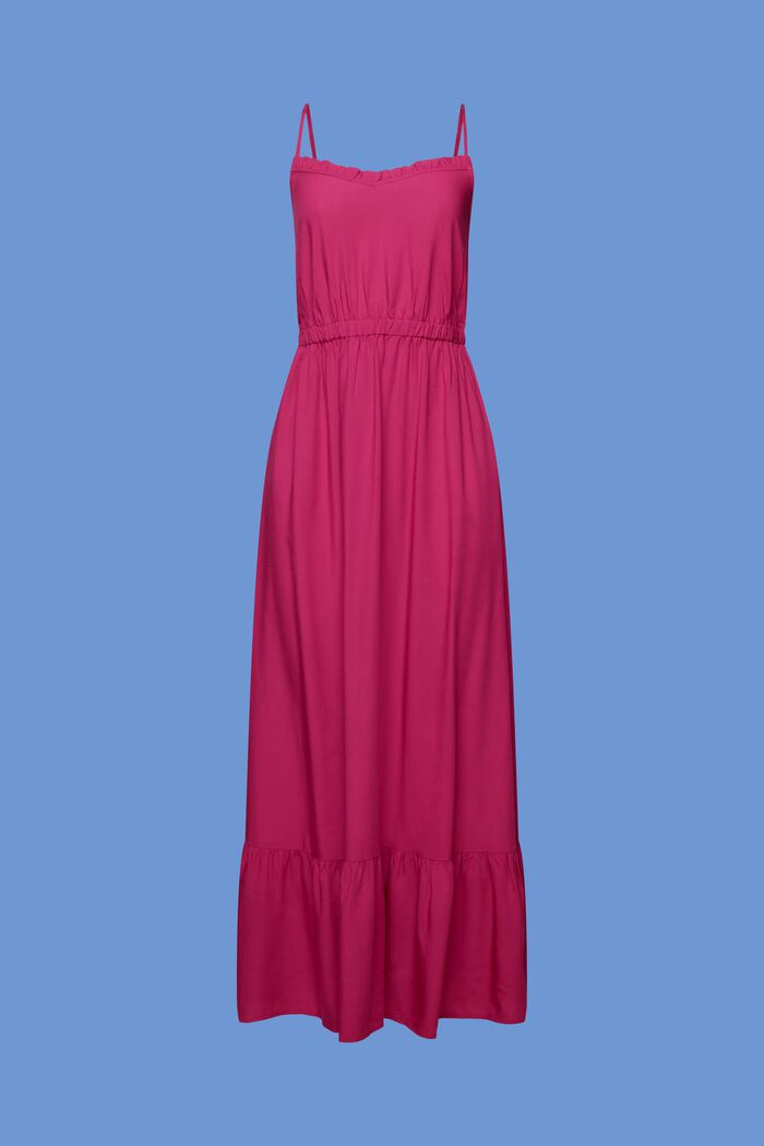 Dresses light woven, DARK PINK, detail image number 6