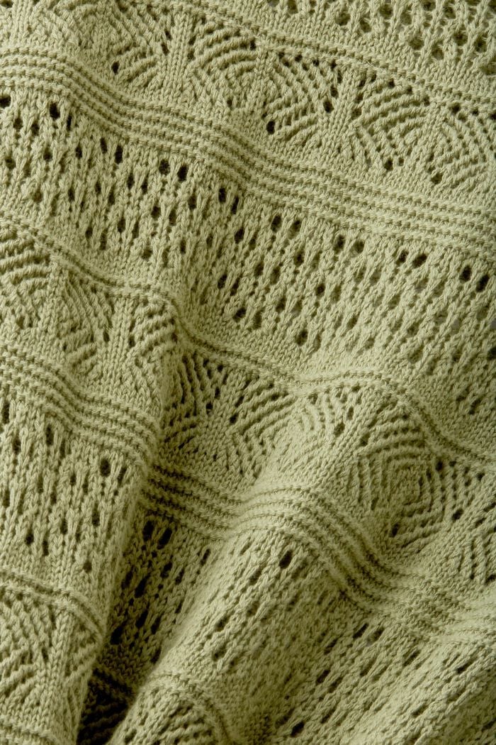 Pull-over en coton durable texturé, LIGHT KHAKI, detail image number 5