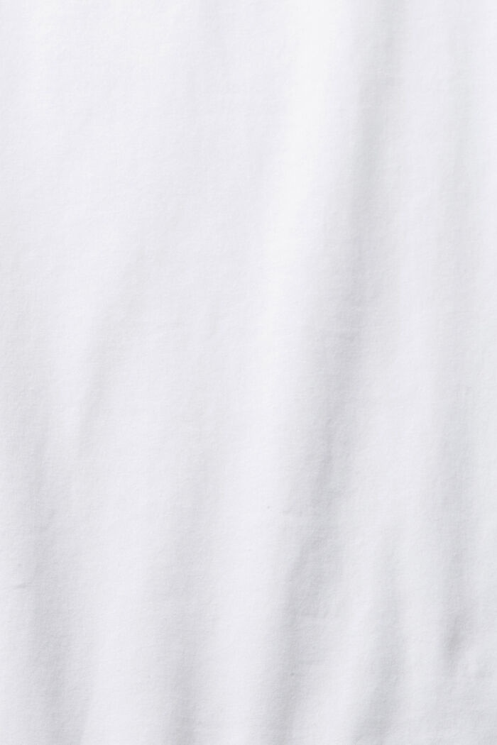 T-Shirt aus Jersey, WHITE, detail image number 4