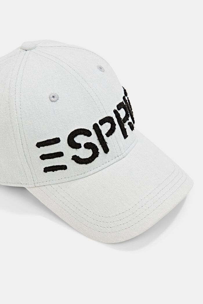 Baseball Cap mit Frottee-Patch, LIGHT GREY, detail image number 1