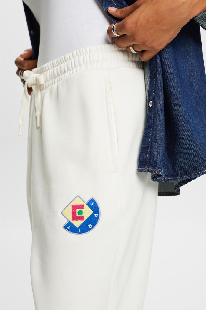 Pantalon de jogging en molleton à logo appliqué, ICE, detail image number 2