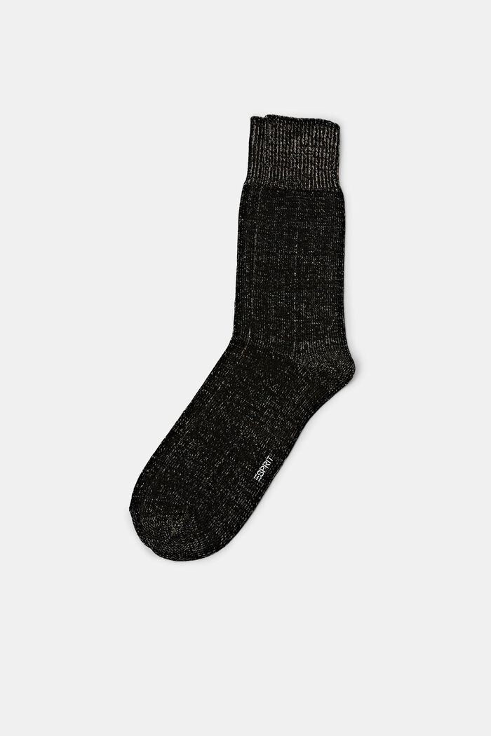 Socks, BLACK, detail image number 0