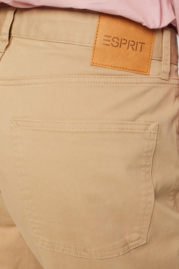 Pantalon droit classique, BEIGE, detail image number 4