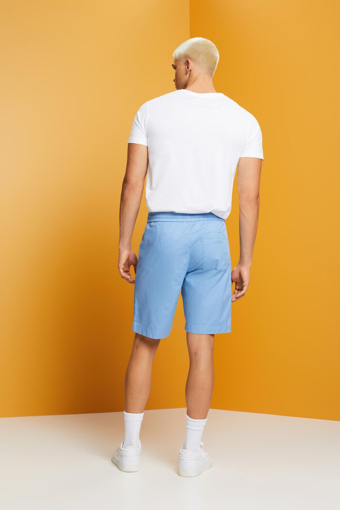Shorts aus Baumwolltwill, LIGHT BLUE, detail image number 3