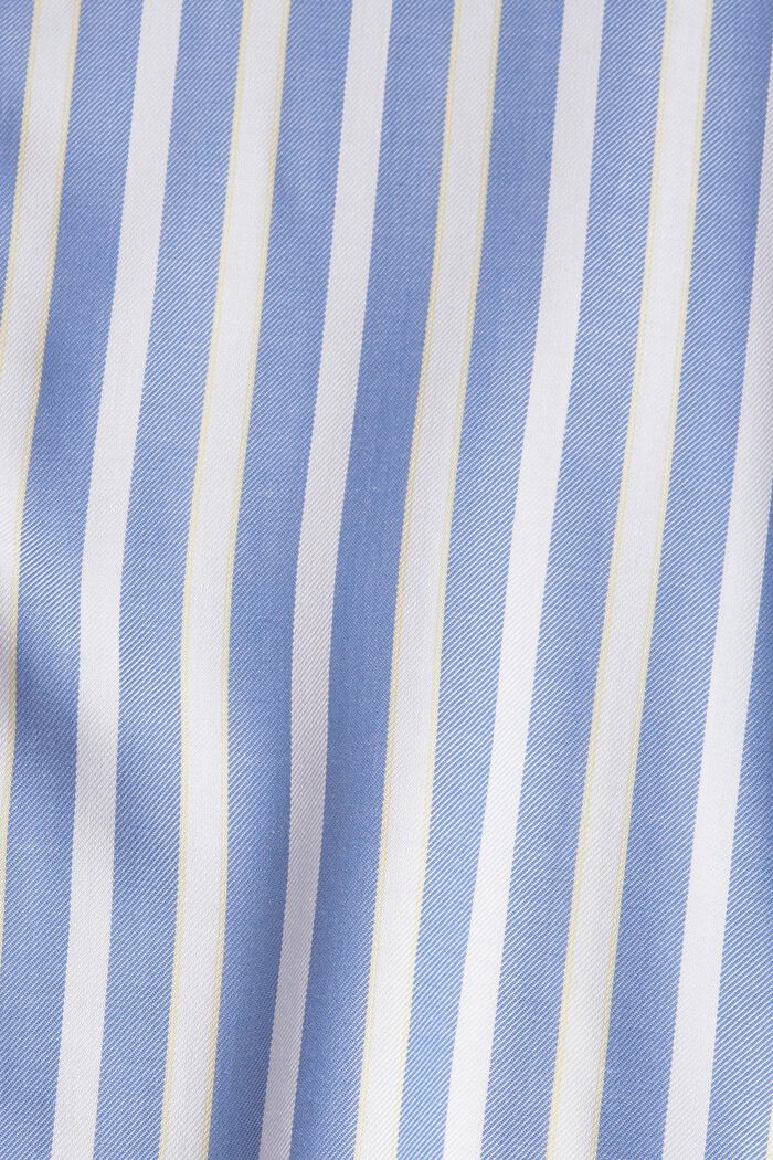 Mit TENCEL™: gestreifte Oversize-Bluse, LIGHT BLUE, detail image number 4