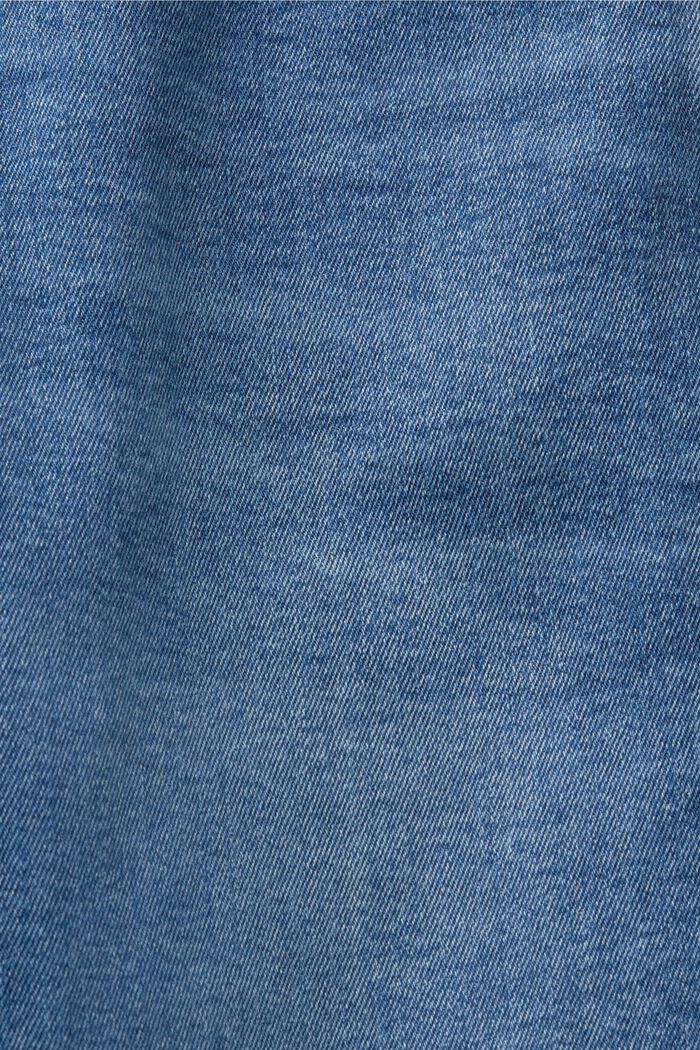 Jean Skinny à taille mi-haute, BLUE MEDIUM WASHED, detail image number 6