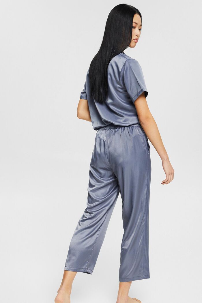 Pyjama-Hose mit LENZING™ ECOVERO™, GREY BLUE, detail image number 3