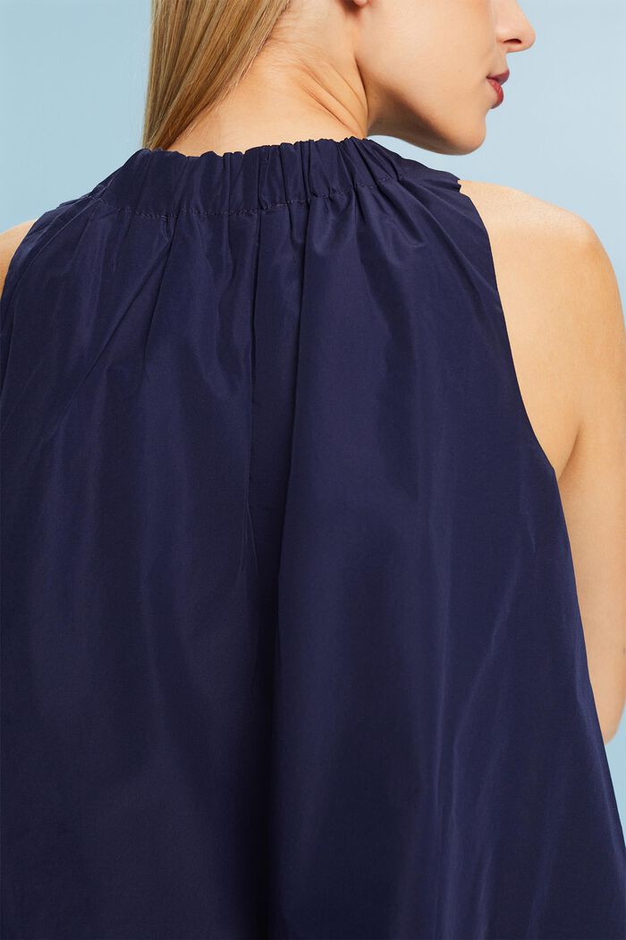 Mini-robe de coupe trapèze, NAVY, detail image number 2