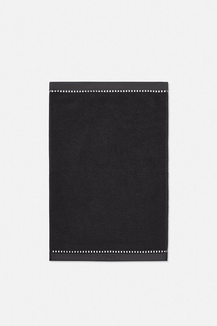 À teneur en TENCEL™ : la collection de serviettes en tissu éponge, BLACK, detail image number 4