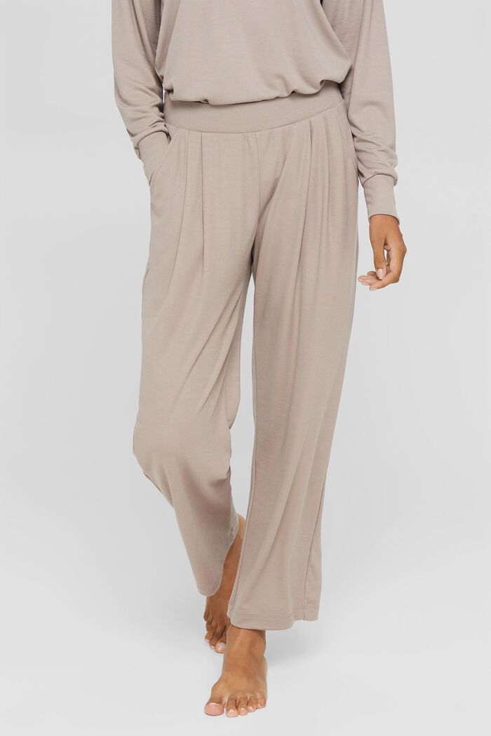 En TENCEL™ mélangé : le pantalon de pyjama raccourci