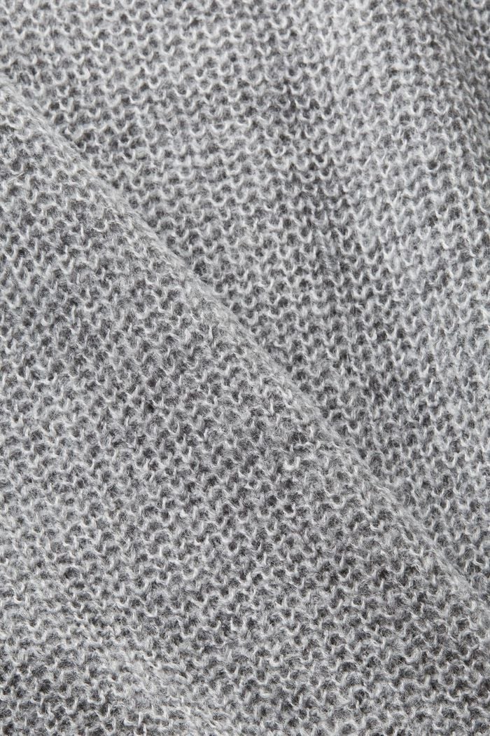 Pull-over à col bénitier, MEDIUM GREY, detail image number 4