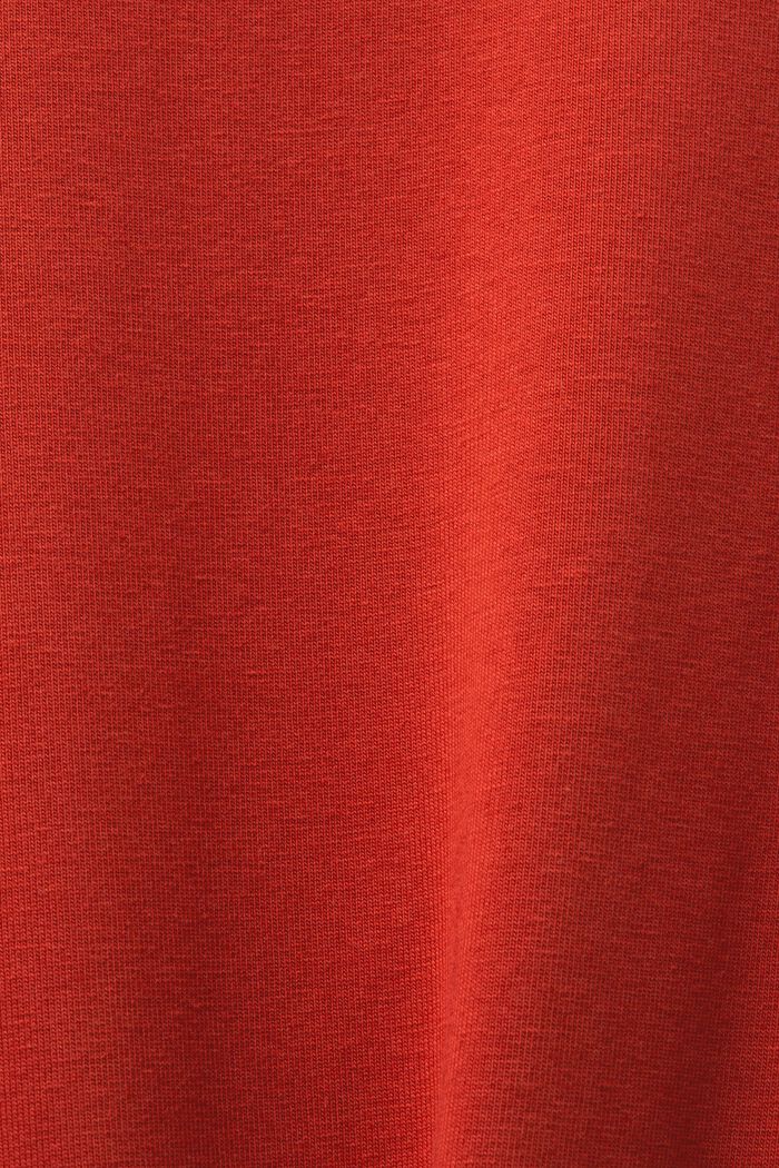Mini-robe en jersey, TERRACOTTA, detail image number 5