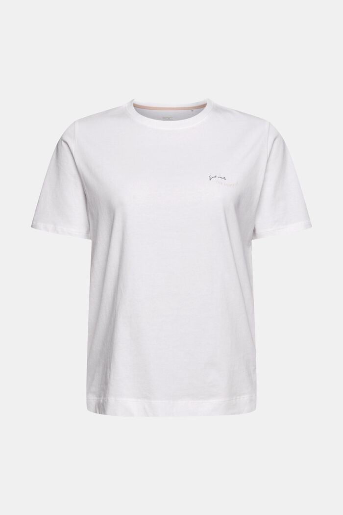 T-shirt animé d’un petit imprimé, coton biologique
