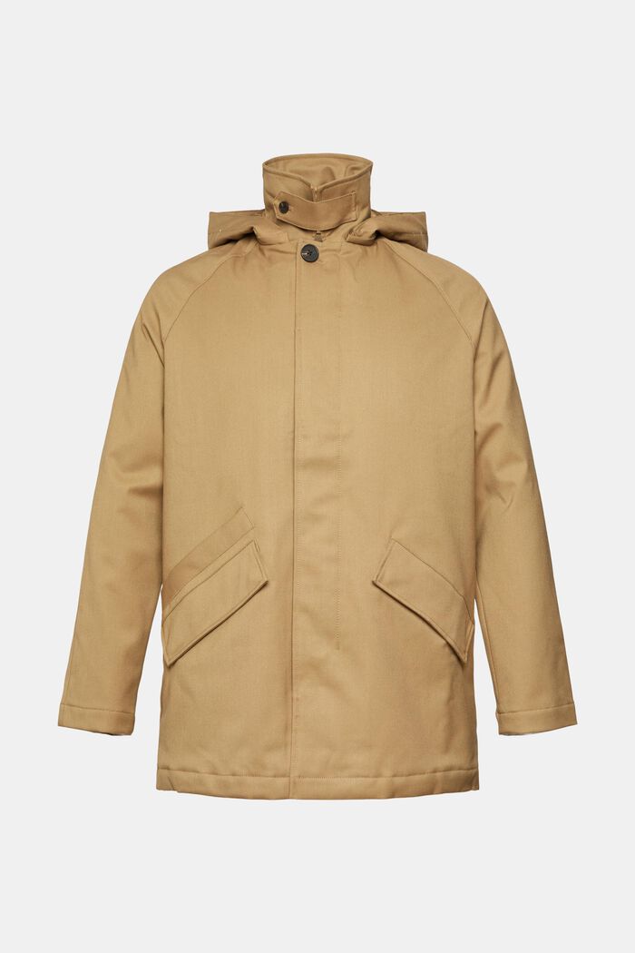 Manteau à capuche amovible, KHAKI BEIGE, detail image number 5