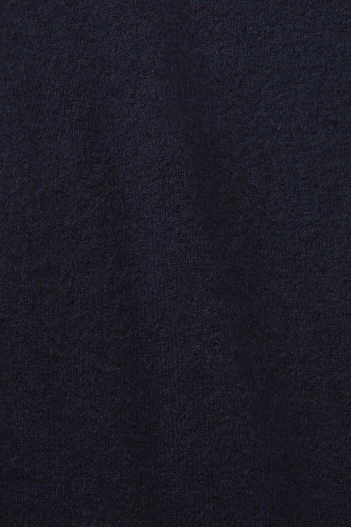 Gilet en maille de laine mélangée, NAVY, detail image number 5