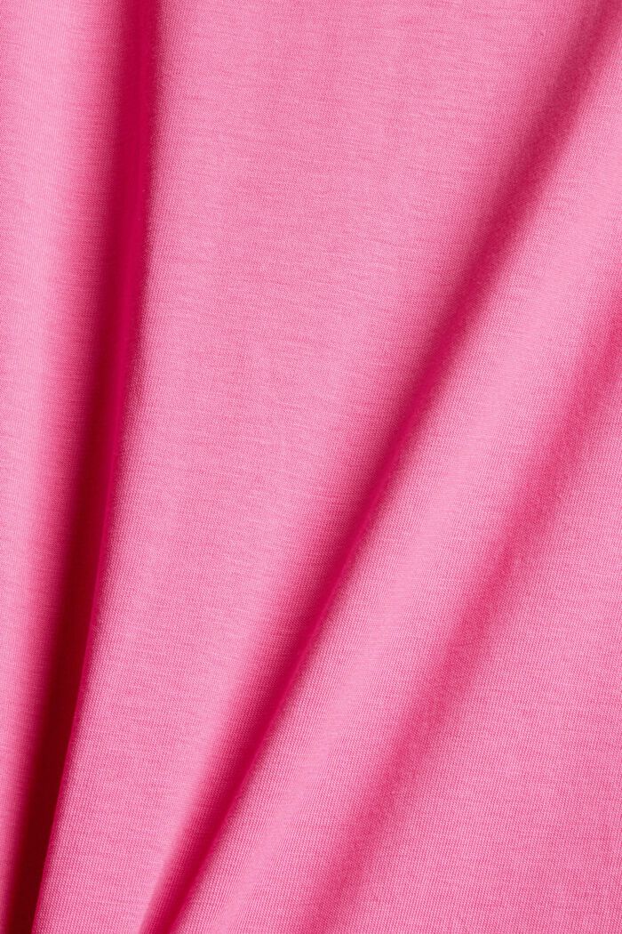 T-Shirt-Kleid aus 100% Organic Cotton, PINK, detail image number 4