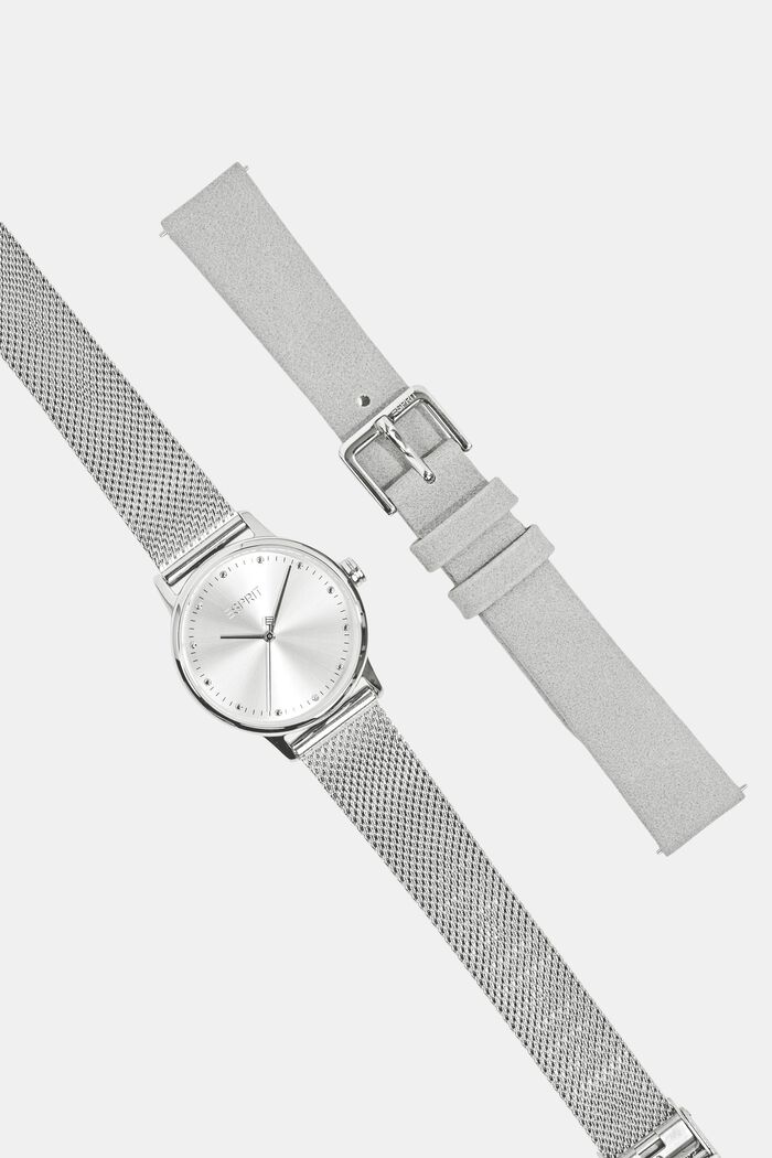 Watch with Metal, SILVER, detail image number 0