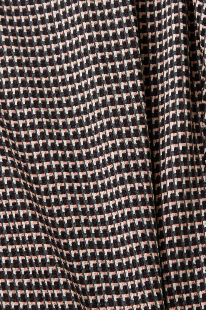 Pyjamahose mit Allover-Muster, BLACK, detail image number 5