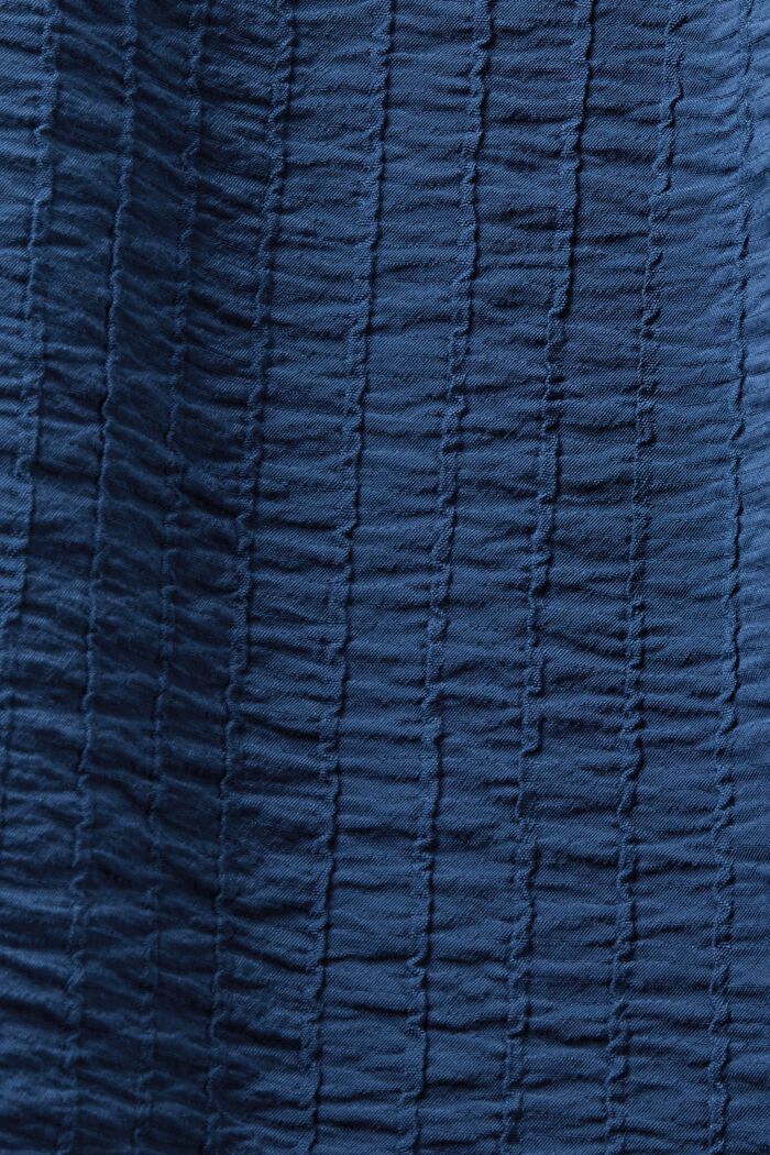 Chemisier texturé à manches longues, GREY BLUE, detail image number 1