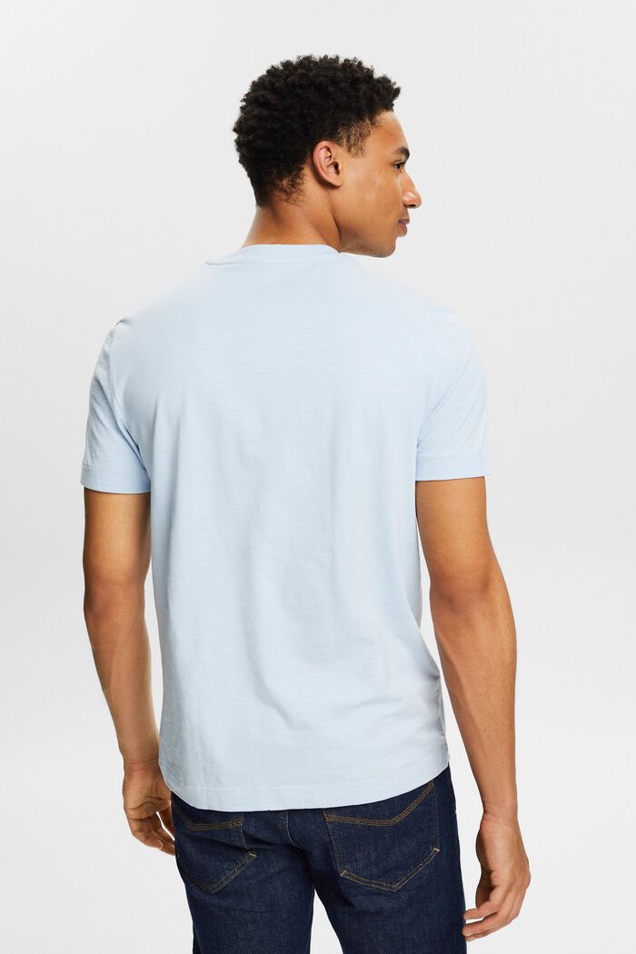 T-shirt en coton flammé, LIGHT BLUE, detail image number 2