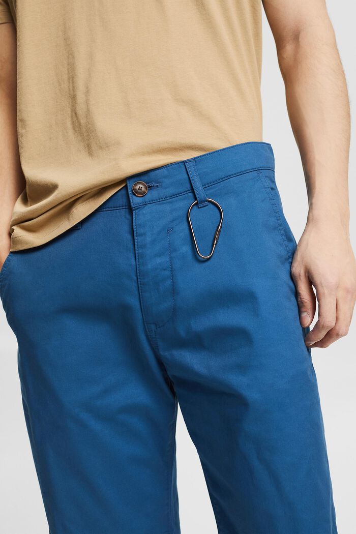 Kurze Hose aus Bio-Baumwolle, BLUE, detail image number 0