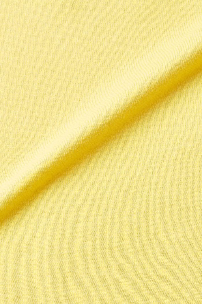 Pullover mit V-Ausschnitt, LIGHT YELLOW, detail image number 5