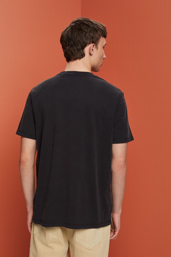 Jersey-T-Shirt, 100% Baumwolle, BLACK, detail image number 3