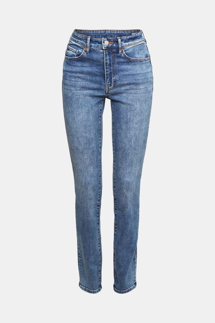 Jeans mit Washed-Out-Effekt