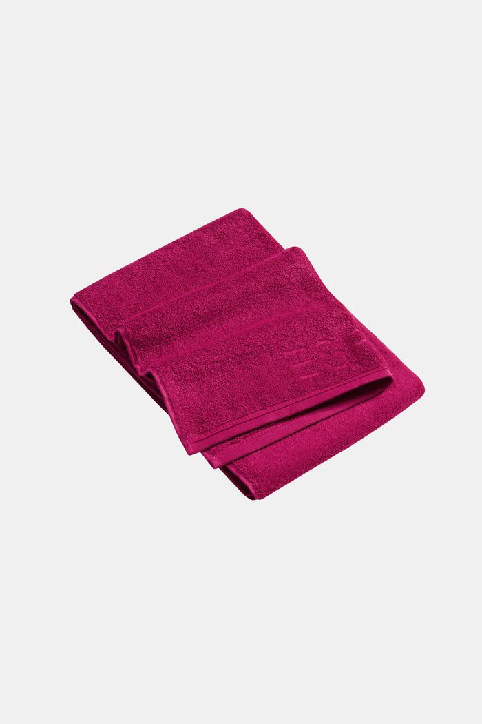 Collection de draps de bain en tissu éponge, RASPBERRY, detail image number 2