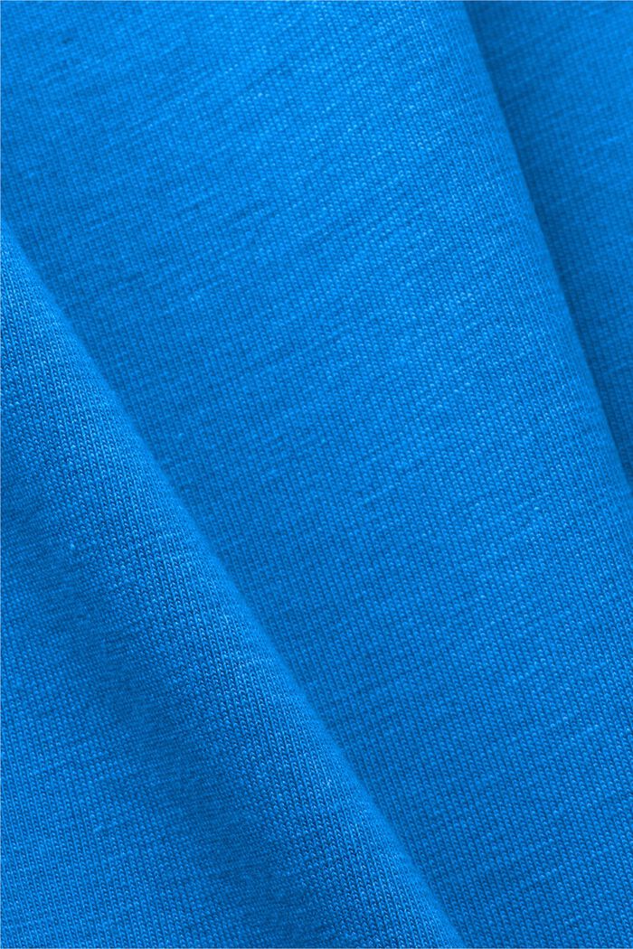 T-shirt vintage orné d’un logo, BRIGHT BLUE, detail image number 4