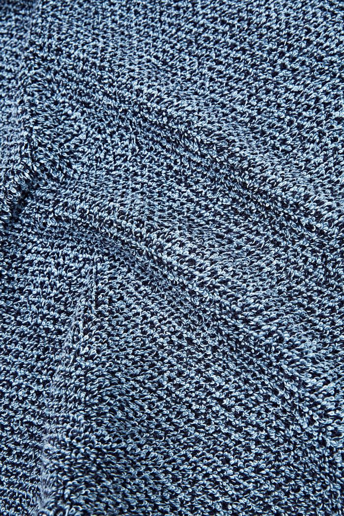 Meliertes Handtuch, 100 % Baumwolle, NAVY BLUE, detail image number 1
