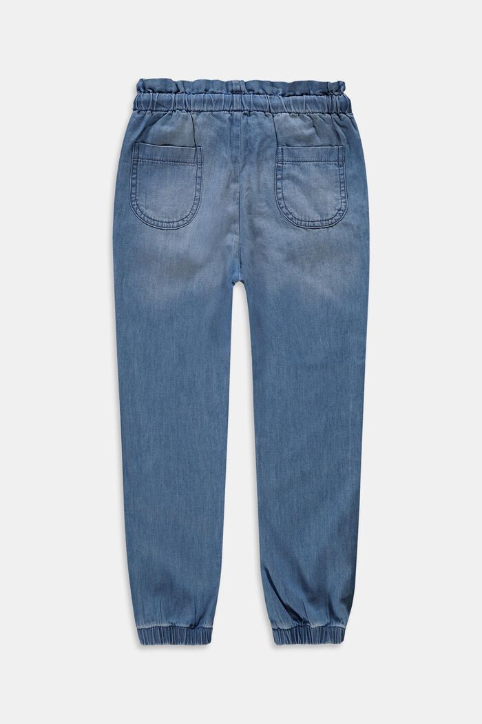 Jeans mit Kordelzugbund