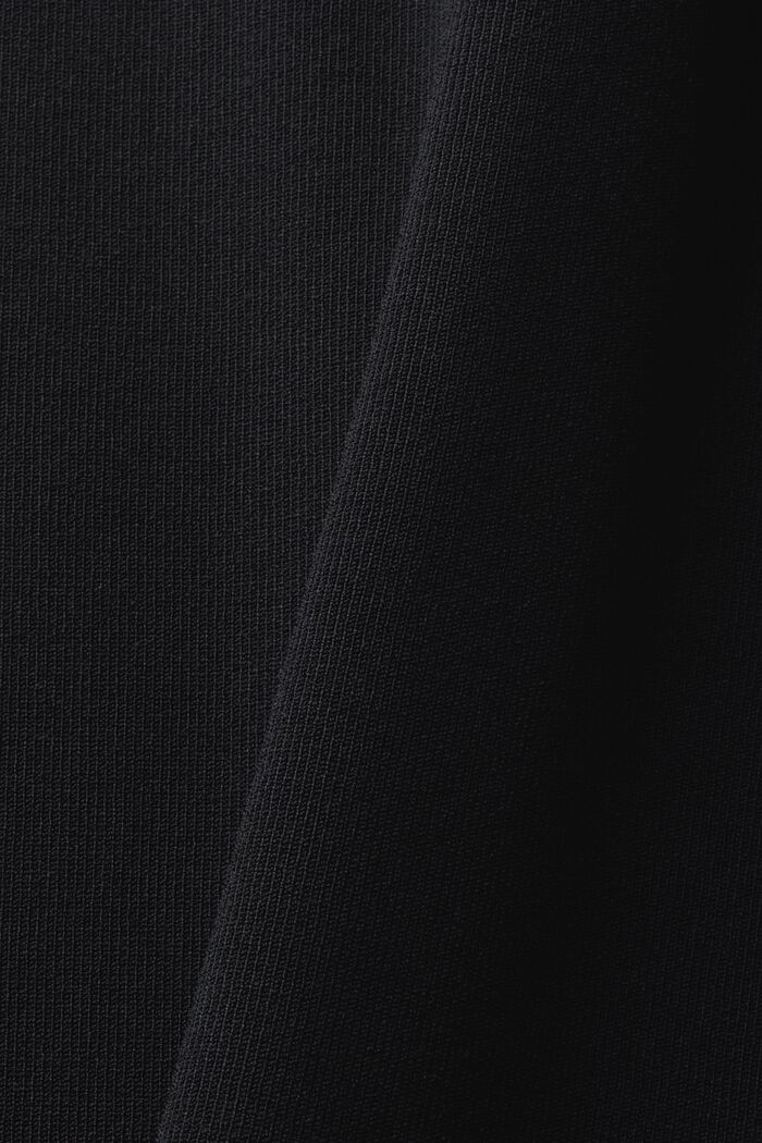 Mini-robe sans manches en maille, BLACK, detail image number 4