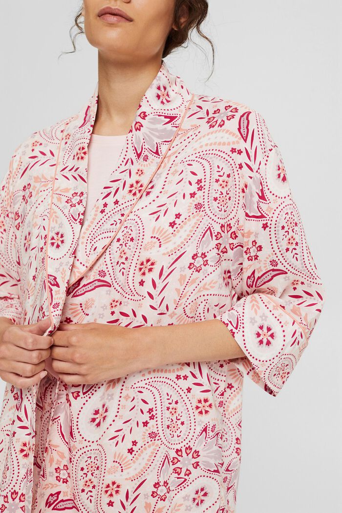 Kimono aus LENZING™ ECOVERO™, LIGHT PINK, detail image number 3