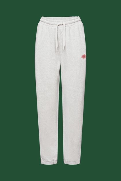 Pantalon de jogging en coton biologique à logo