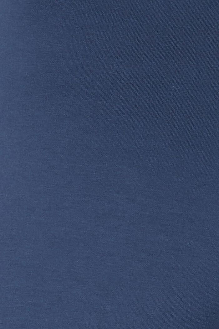 Sweat-shirt en jersey stretch, DARK BLUE, detail image number 3
