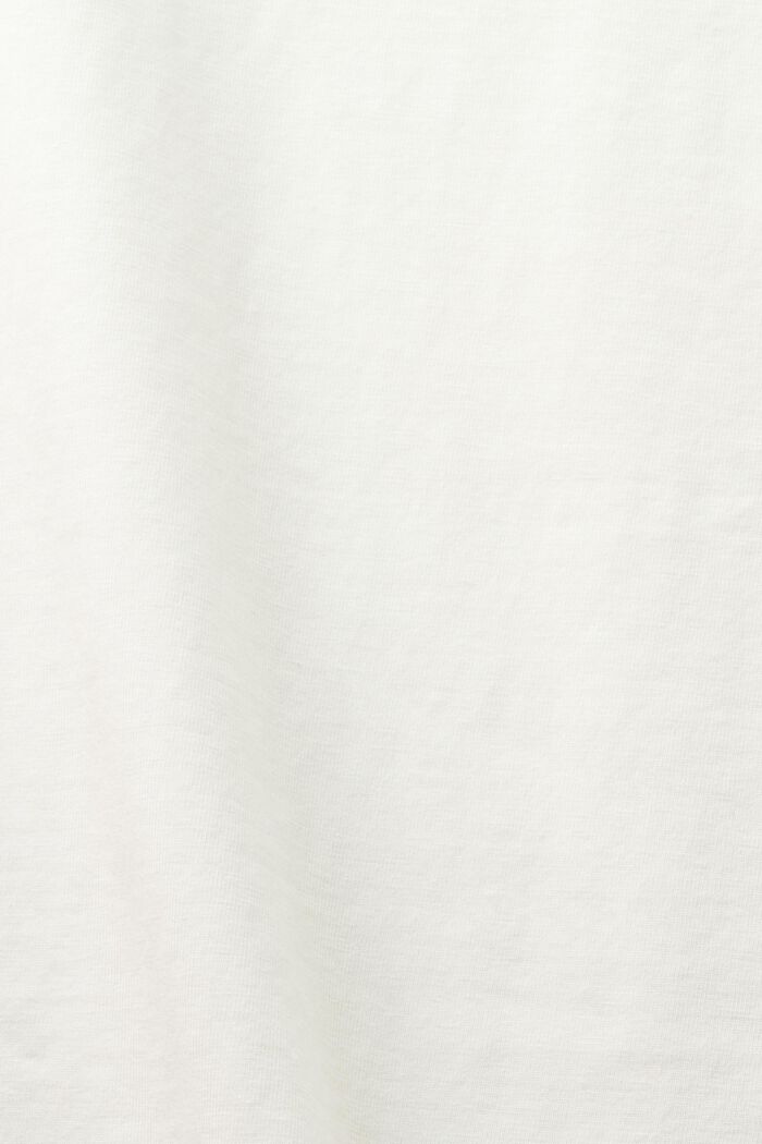 T-Shirt mit Rundhalsausschnitt, OFF WHITE, detail image number 4