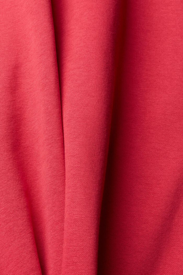 Sweat à capuche, CHERRY RED, detail image number 5