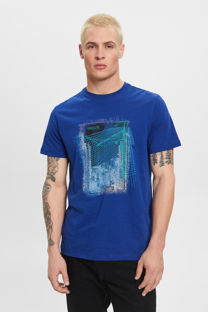 Print-T-Shirt aus nachhaltiger Baumwolle, INK, detail image number 0