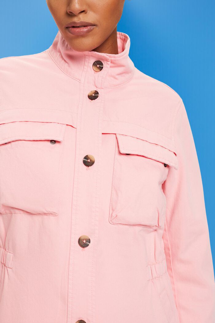 Utility-Jacke mit elastischem Taillenbund, PINK, detail image number 2