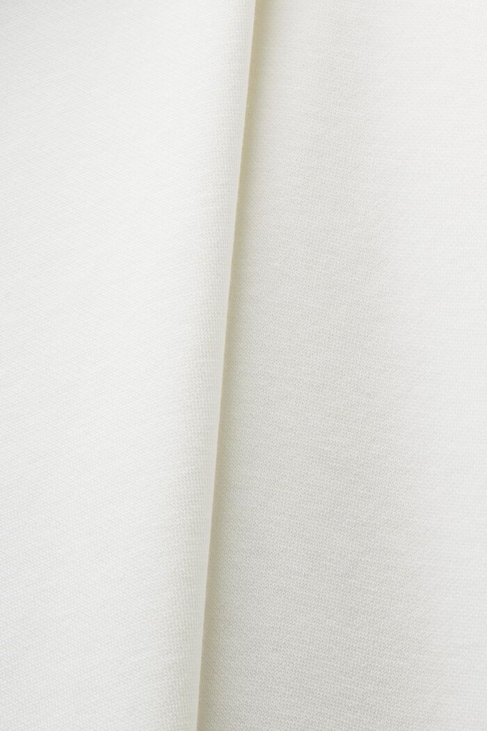 Sweat-shirt en coton mélangé, OFF WHITE, detail image number 5