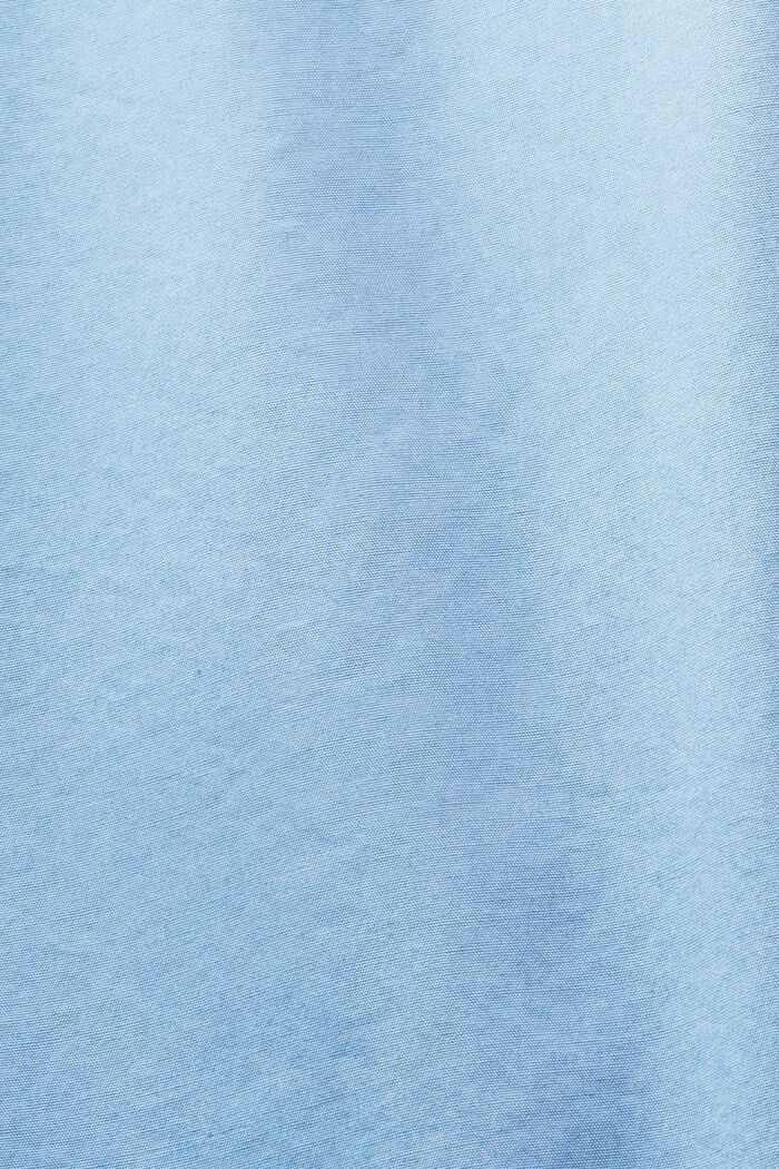 Button-Down-Hemd aus Popeline, 100 % Baumwolle, LIGHT BLUE, detail image number 6