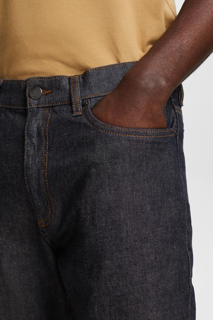Stretch-Jeans aus Organic Cotton, BLUE DARK WASHED, detail image number 4